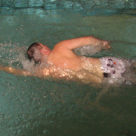 Schwimmkurs Erwachsene Fortgeschritten - Mann beim Kraul